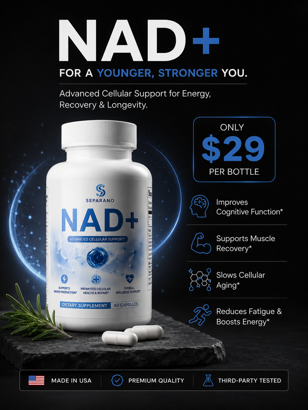 NAD+ x Anti aging
